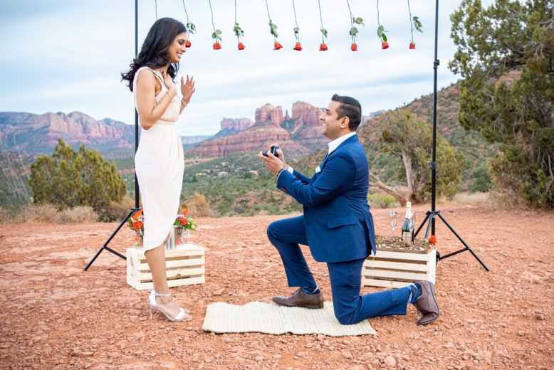Photo: Surprise Proposal Photographer, Sedona, AZ