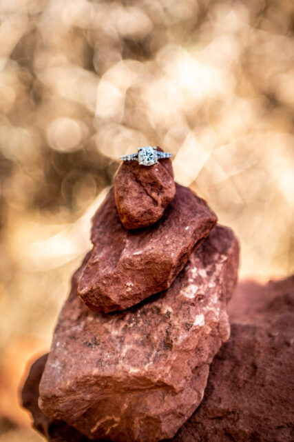 Stunning red rock engagement photographer, Sedona Az