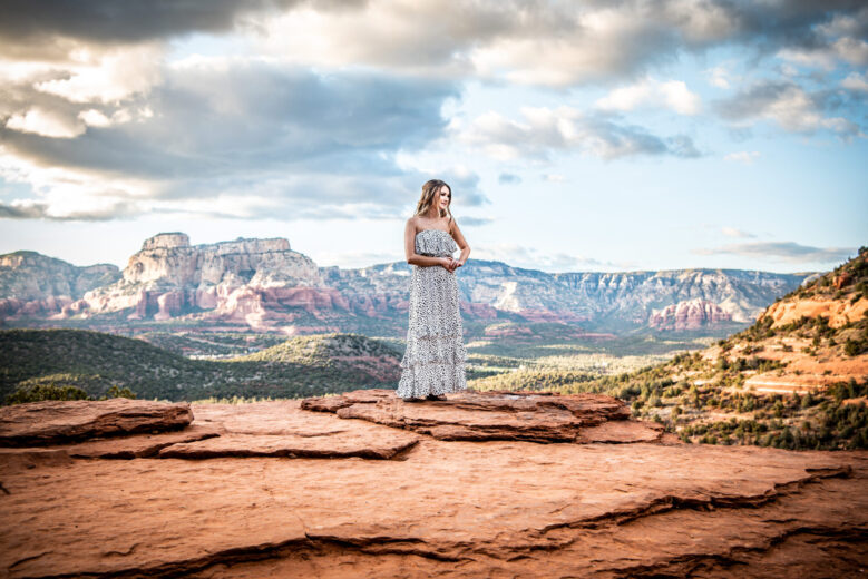 Graduation portrait photographer in Sedona