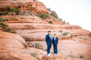 Family photographer at Bell Rock Sedona