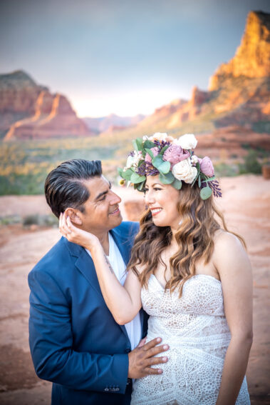 Sedona boho wedding photography