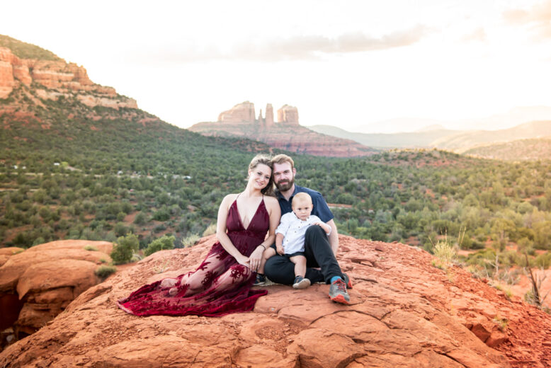 Sedona Arizona family portraits