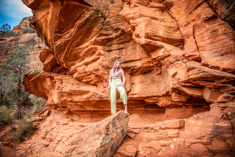 Sedona senior portrait photographer