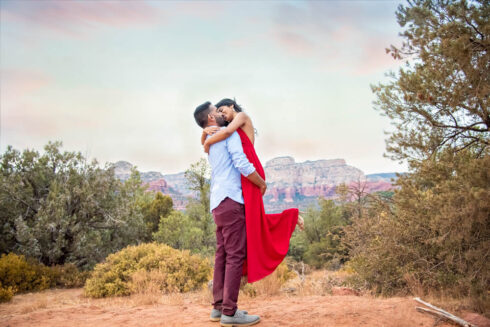 Sedona engagement photographer