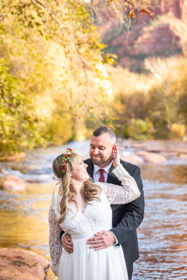 Beautiful Sedona Arizona wedding portraits