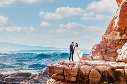 Destination wedding photographer at Cathedral Rock