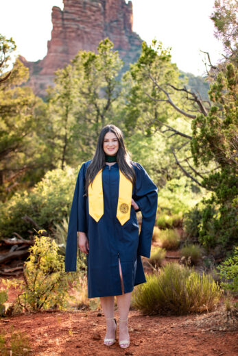Photo: Sedona Arizona graduation photographer