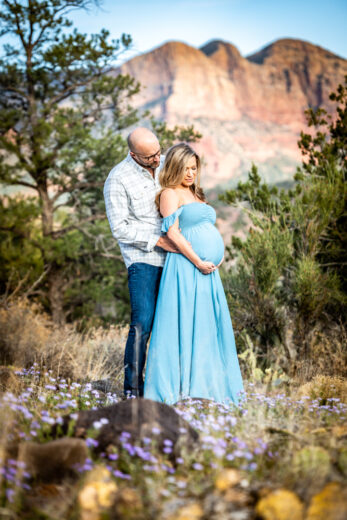Photo: Sedona baby moon portrait session Lisa Garrett Photography