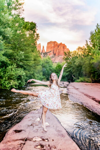 Photo: Sedona ballerina photo Lisa Garrett Photography