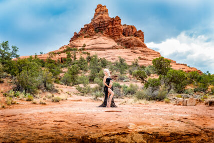 Photo: Sedona baby moon at Bell Rock Vortex Lisa Garrett Photography