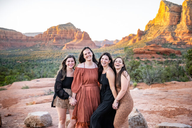 Photo: Sedona girls trip portrait session Lisa Garrett Photo: Sedona girls trip portrait session Lisa Garrett