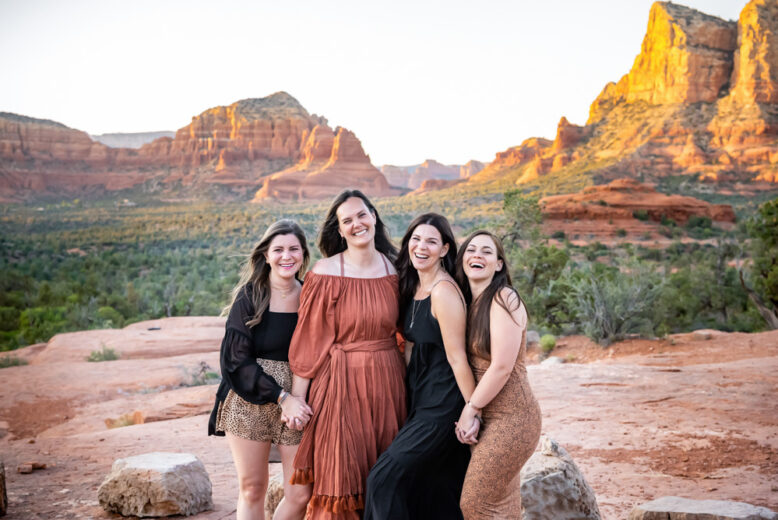 Photo: Sedona girls trip portrait session Lisa Garrett