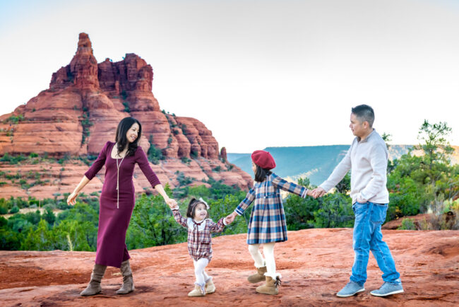 Family photographer in Sedona Arizona at Yavapai vista Family photographer in Sedona Arizona at Yavapai vista