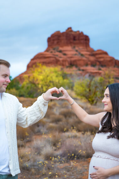 Bell rock maternity photos