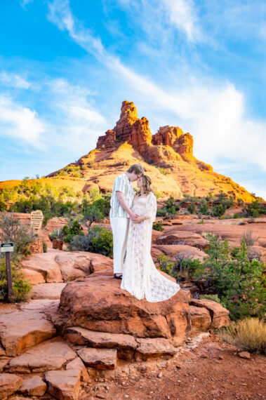 Bell rock vortex maternity session