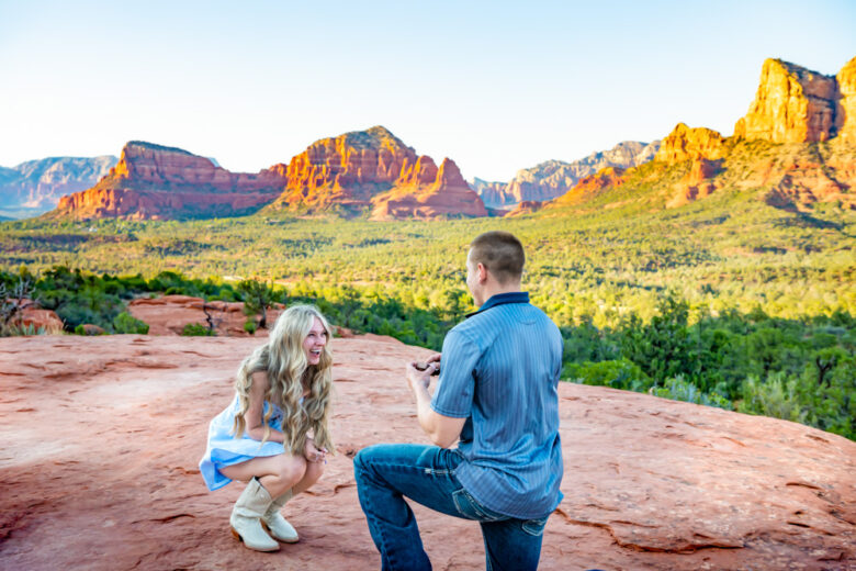 Sedonas best proposal photographer