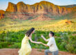 Surprise marriage proposal Sedona